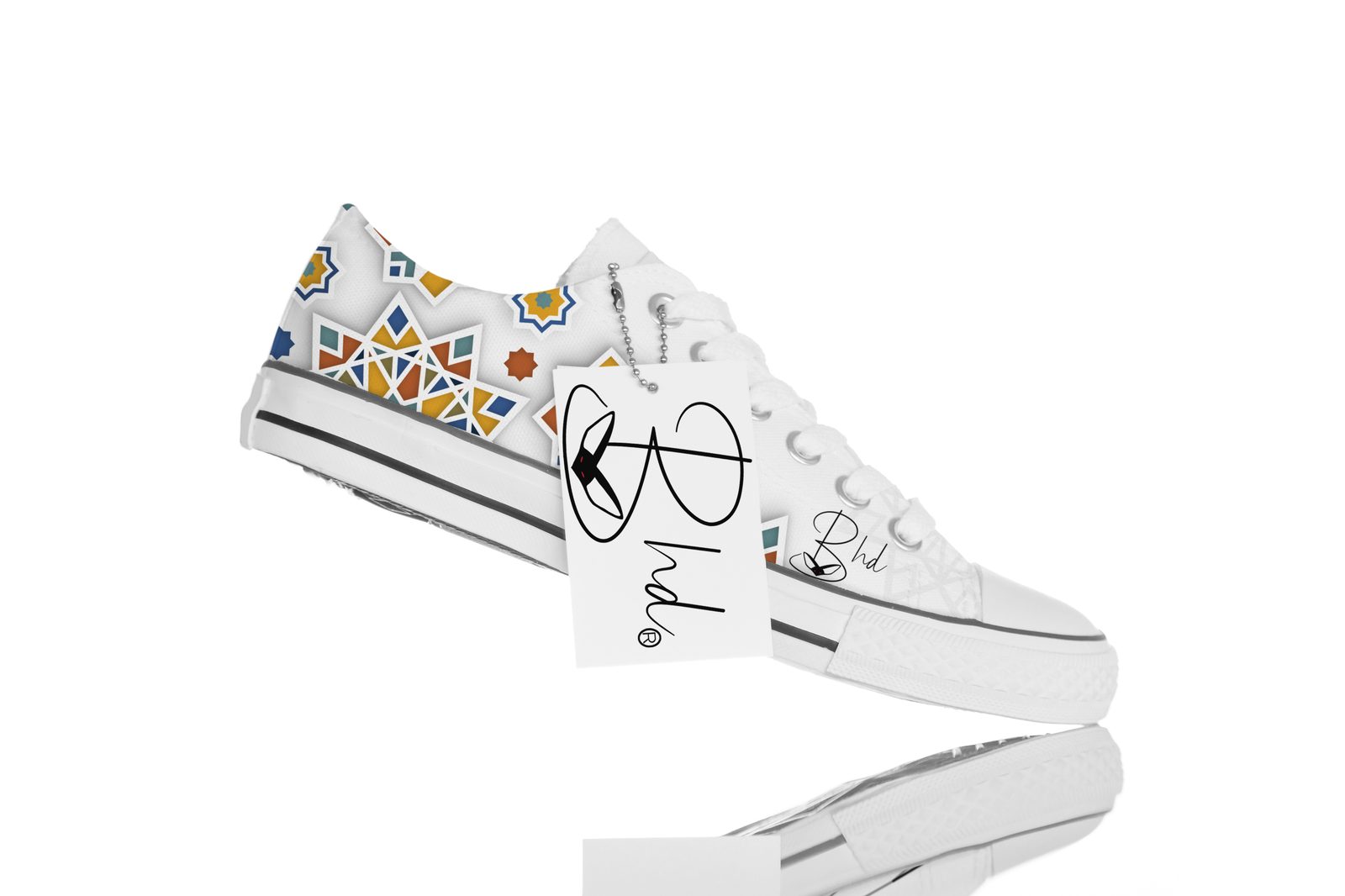 Sneakers BHD motif géométrique