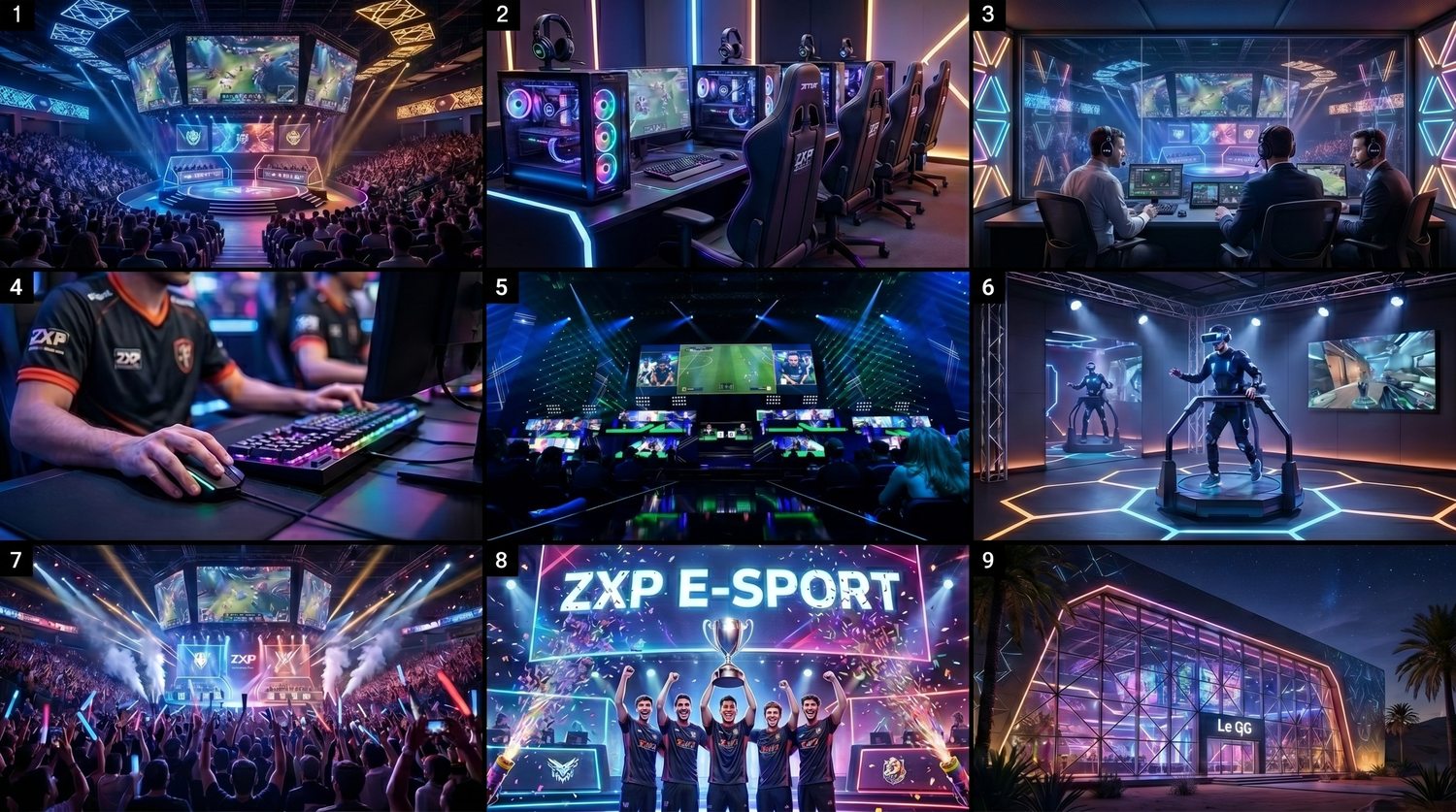 ZXP E-Sport, arène gaming